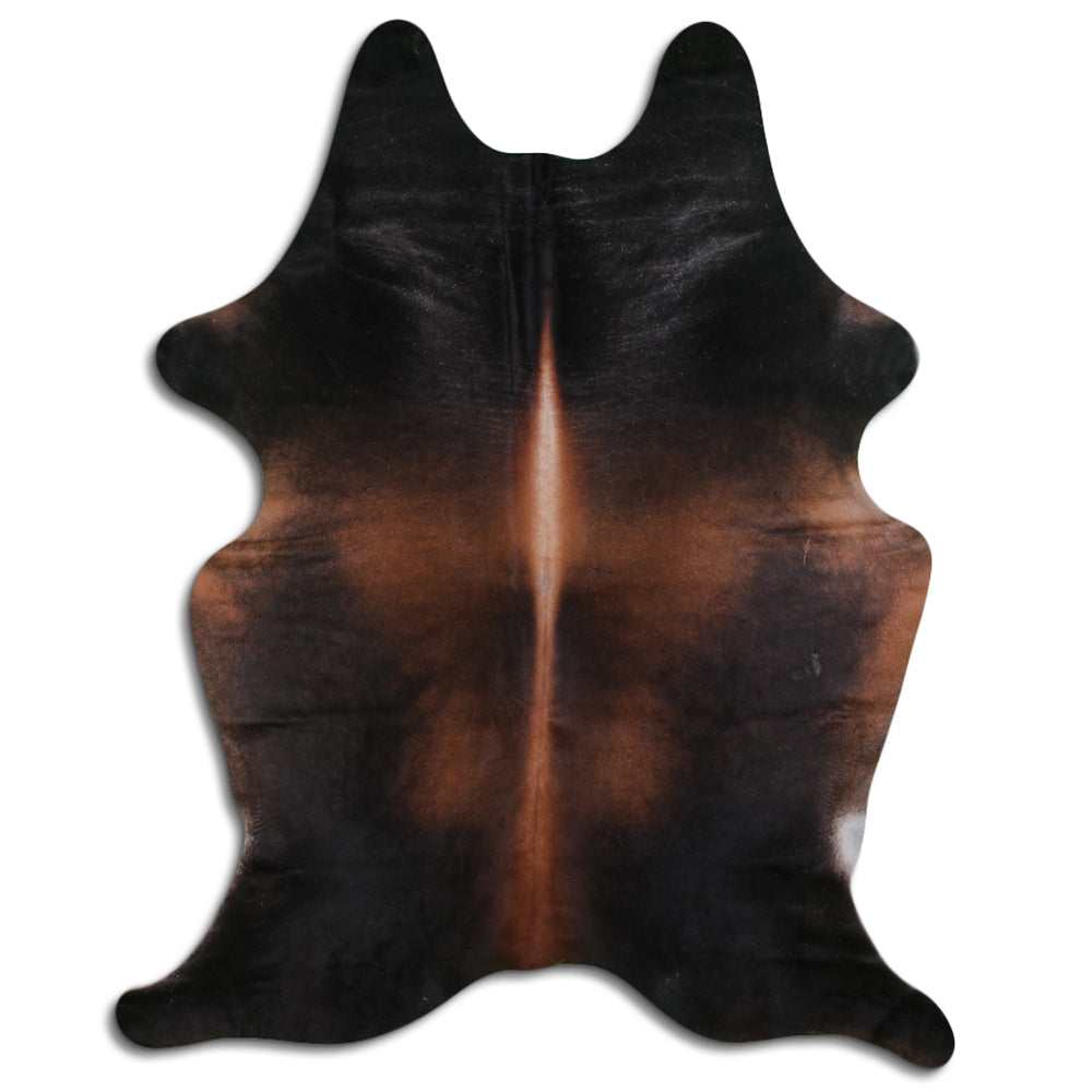 8.5 Ft X 7 Hair On Leather Cowhide From Brazil Skin Rug Carpet Hilason