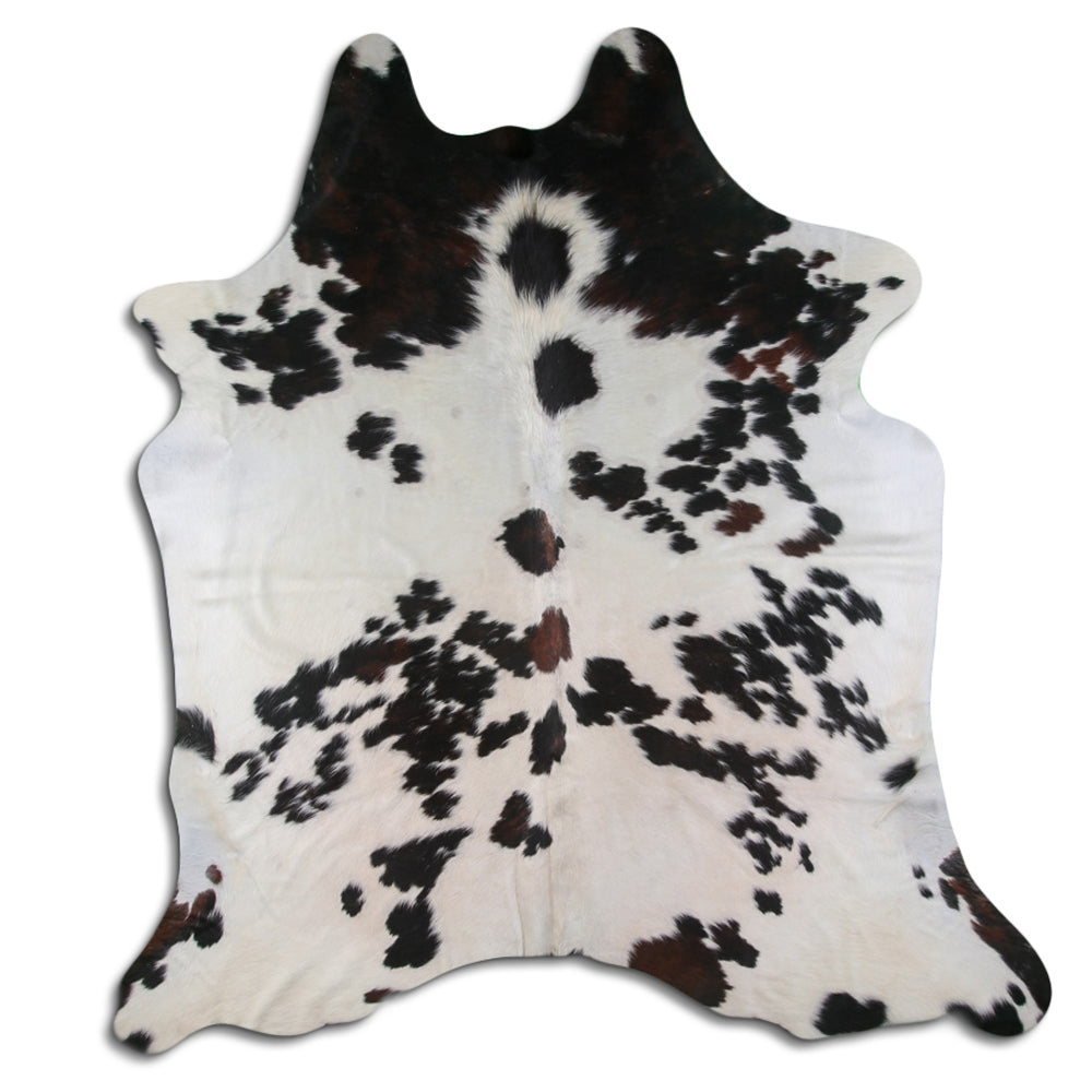 8' X 7' Hair On Leather Cowhide From Brazil Skin Rug Carpet Hilason