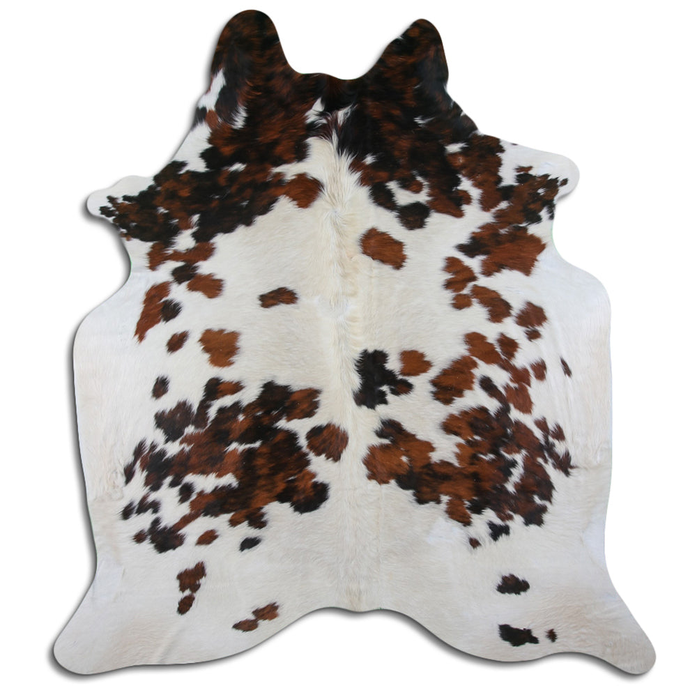 7.5 Ft X 6.5 Hair On Leather Cowhide From Brazil Skin Rug Carpet Hilason