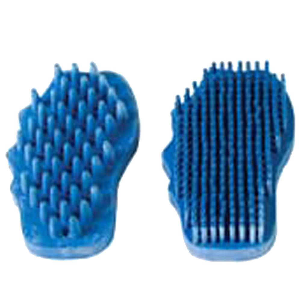 Set Of 2 Hilason Horse Cleaner and groomer brush Blue