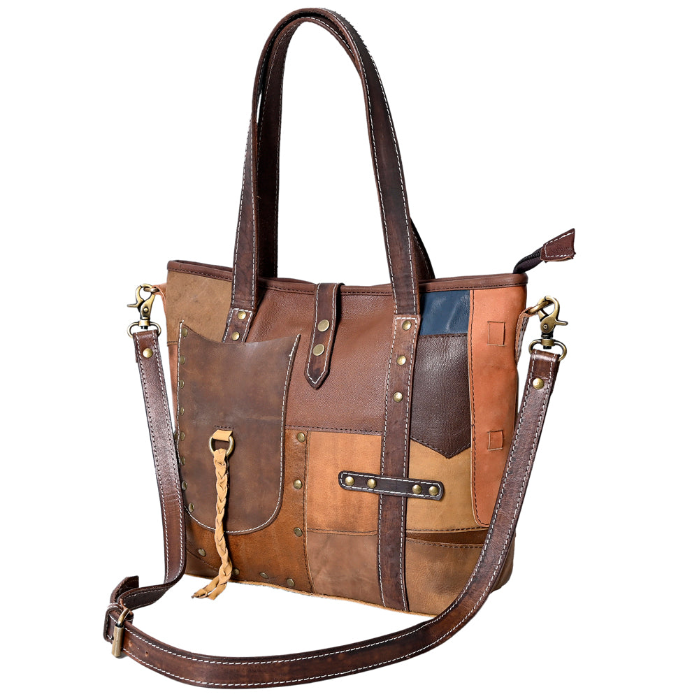 OHLAY KBK139 TOTE Genuine Leather women bag western handbag purse