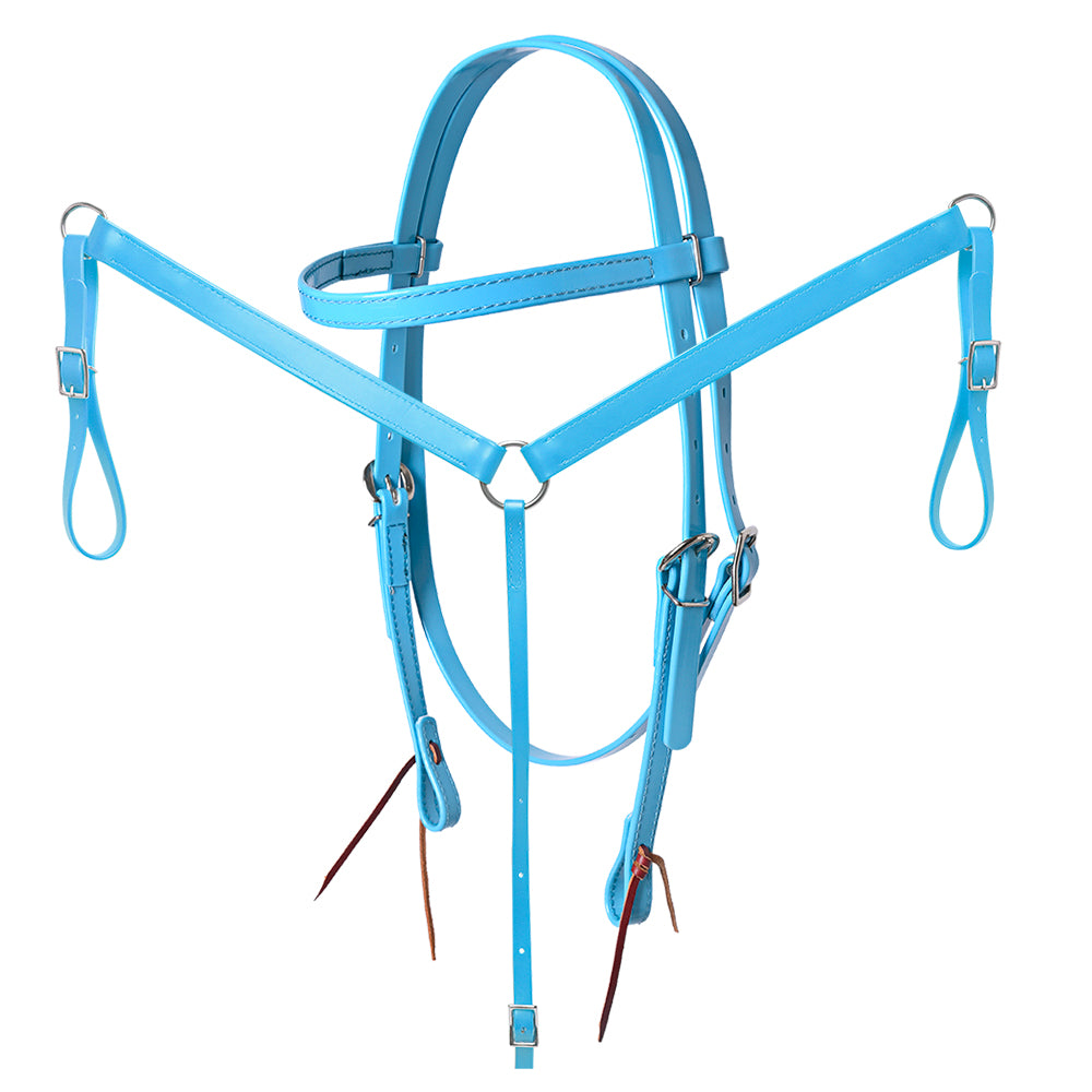 HILASON HilaCore Western Horse Tack Set, All-Weather Coated Webbing