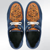 American Darling ADFT118 Hand tooled carved genuine leather trim lightweight shoe footwear slip on