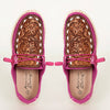 American Darling Hand tooled, carved genuine leather trim lightweight shoe footwear, slip on| Tooled Footwear