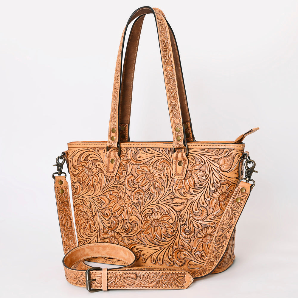 American Darling Tote Hand Tooled Genuine Leather Western Women Bag Handbag Purse | Travel Bags College Casual