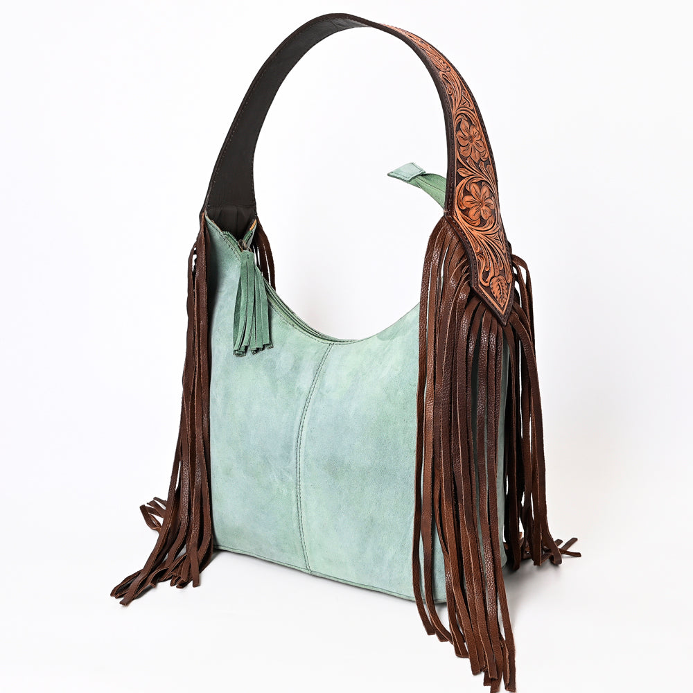 American Darling Hobo Suede Hand tooled Genuine Leather Western Women Bag | Handbag Purse Bags