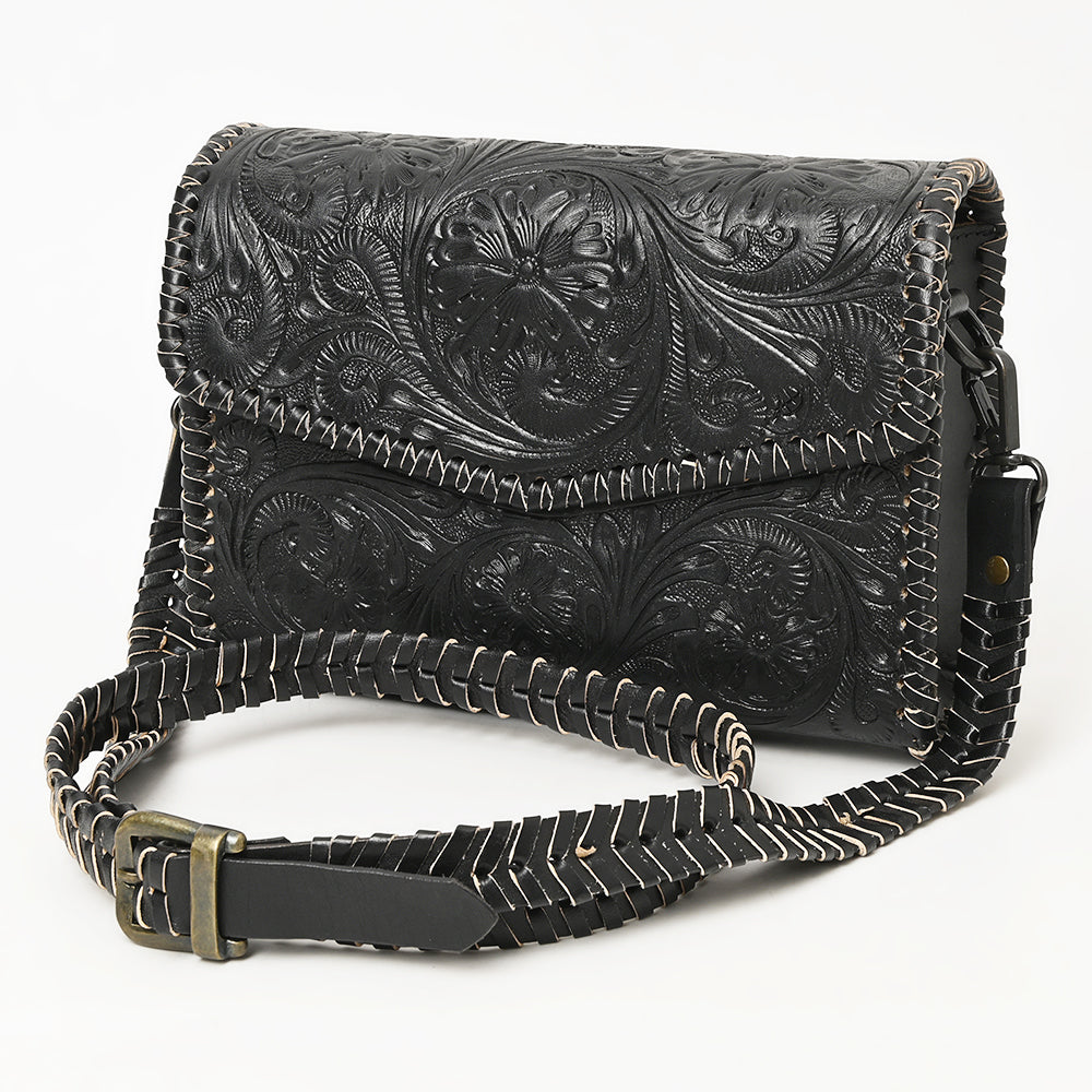 American Darling Wallet Hand Tooled Genuine Leather Western Women Bag | Wristlet Travel