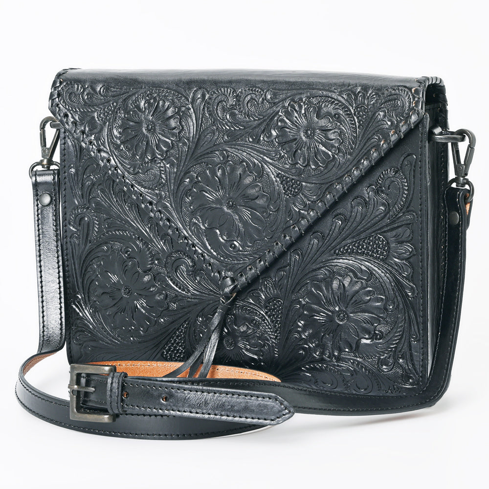 American Darling Envelope Hand Tooled Genuine Leather Western Women Bag Handbag Purse | for Cute