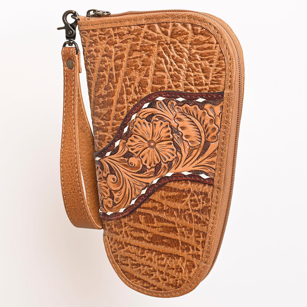 American Darling Gun Case Hand Tooled Genuine Leather Western Cases | Women Shotgun for Handguns