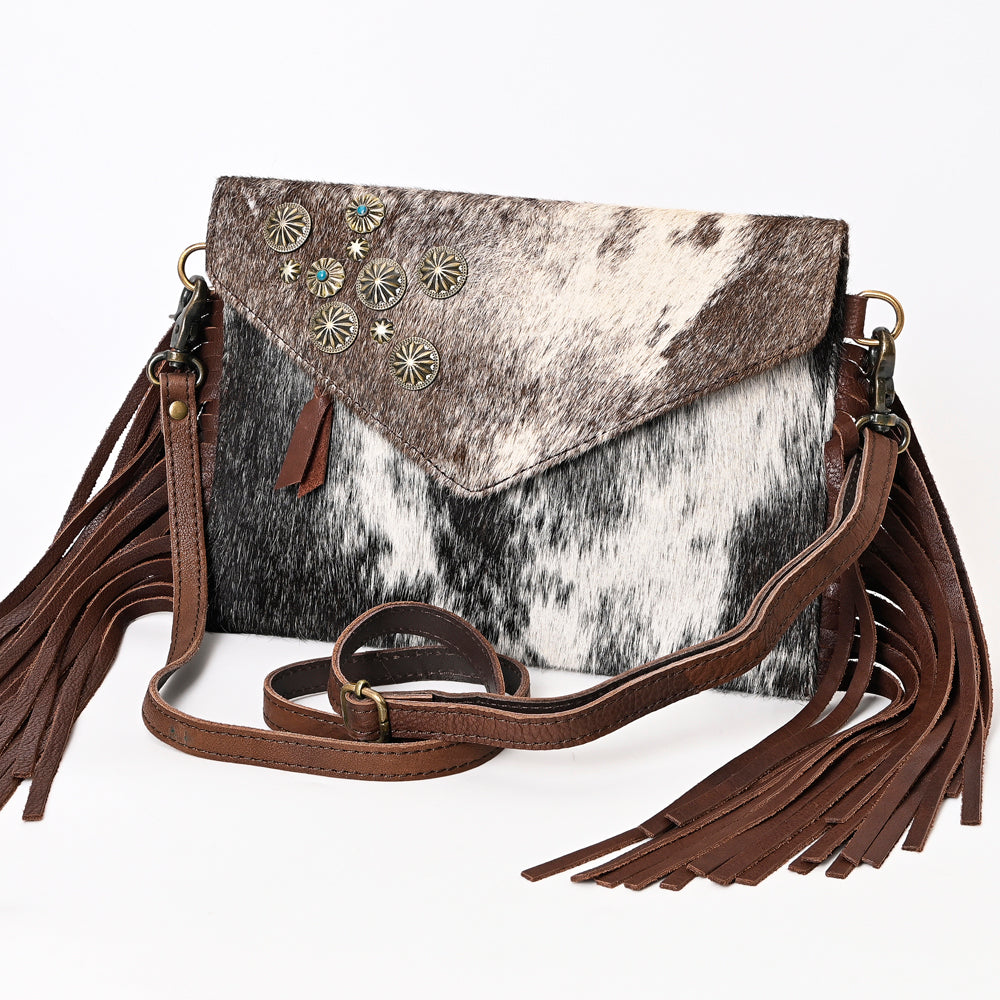 American Darling Envelope Hair on Genuine Leather Western Women Bag Handbag Purse | for Cute