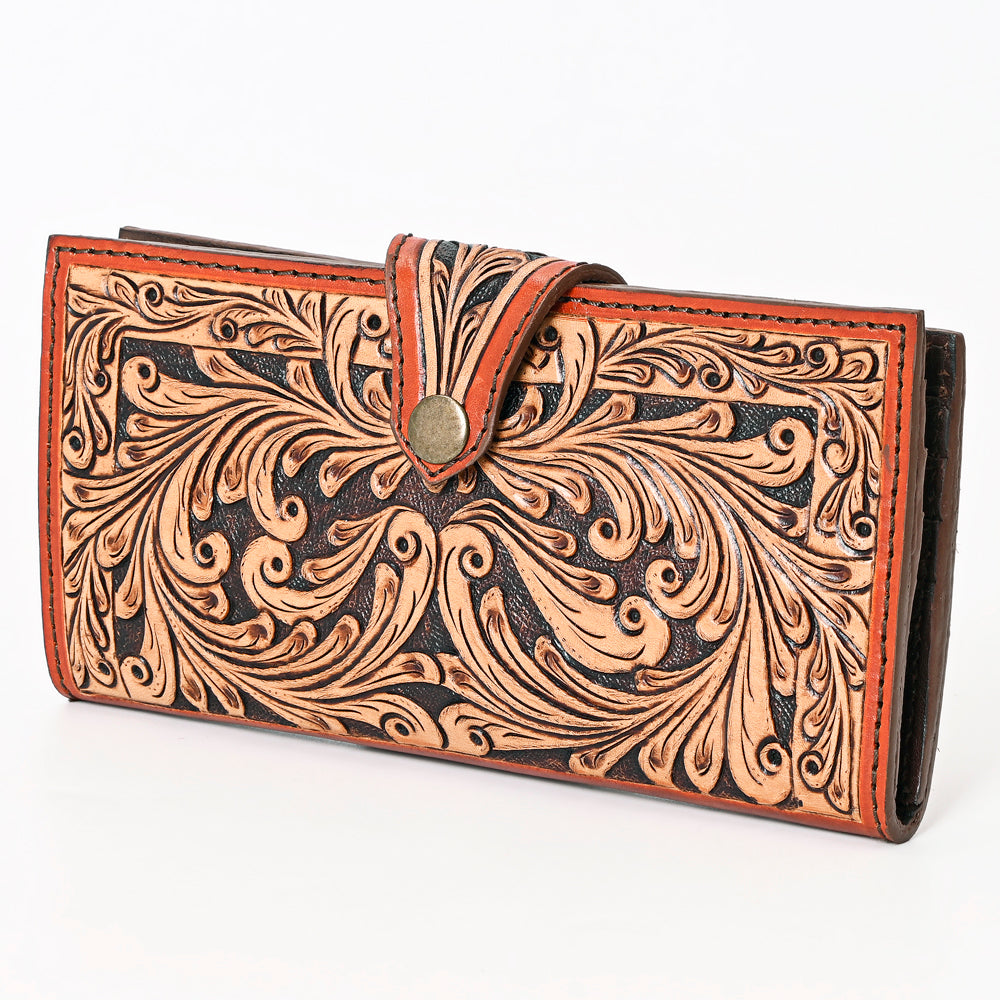 American Darling Clutch Hand Tooled Genuine Leather Western Women Bag Handbag Purse | Purses for Cute