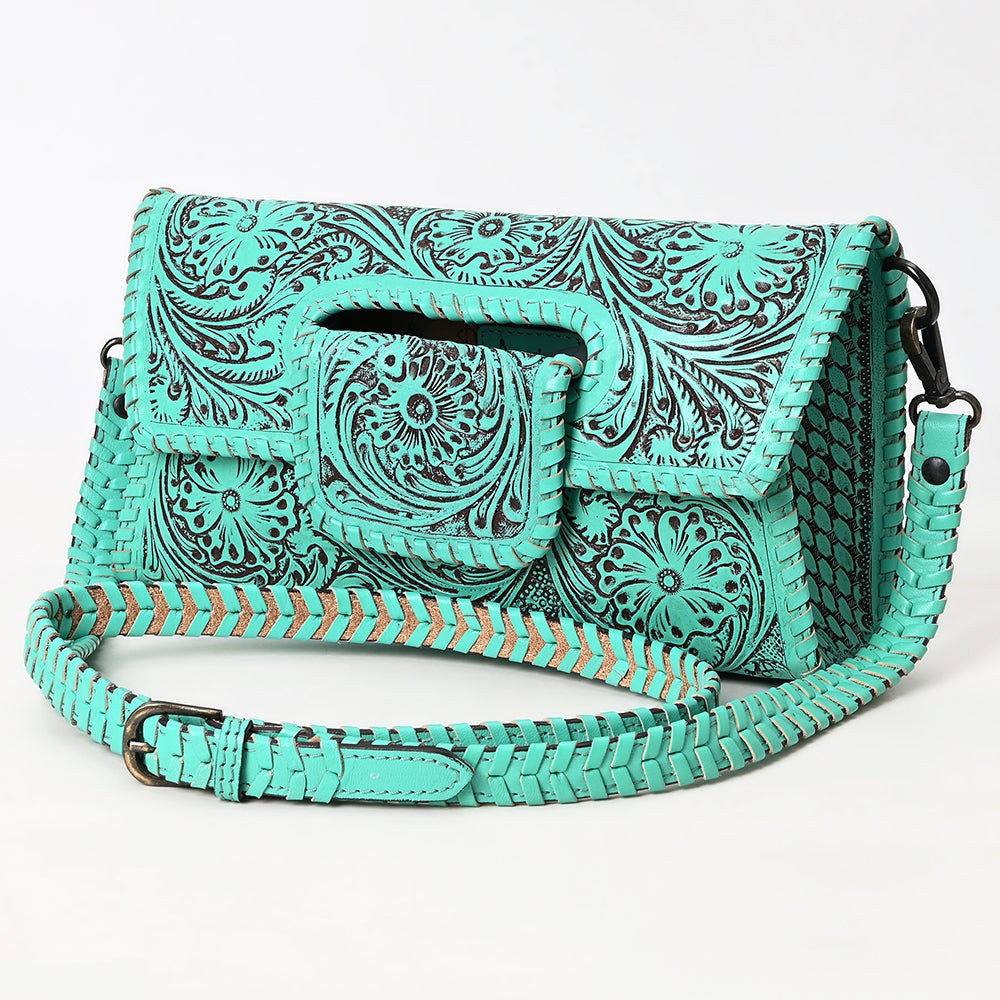 American Darling Wallet Hand Tooled Genuine Leather Western Women Bag | Wristlet Travel