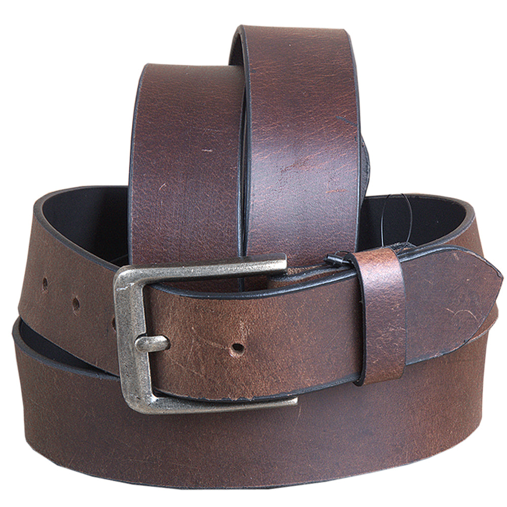 HILASON Western Genuine Leather Belt for Men Women Cowboy Cowgirl Handmade Unisex Full Grain Heavy Duty Tooled Jeans