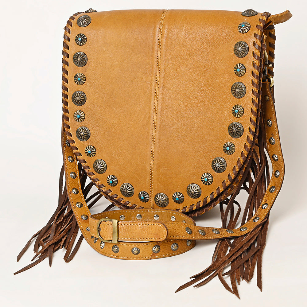 American Darling Messenger Full Grain Genuine Western Leather Women Bag | Handbag Purse for Cute