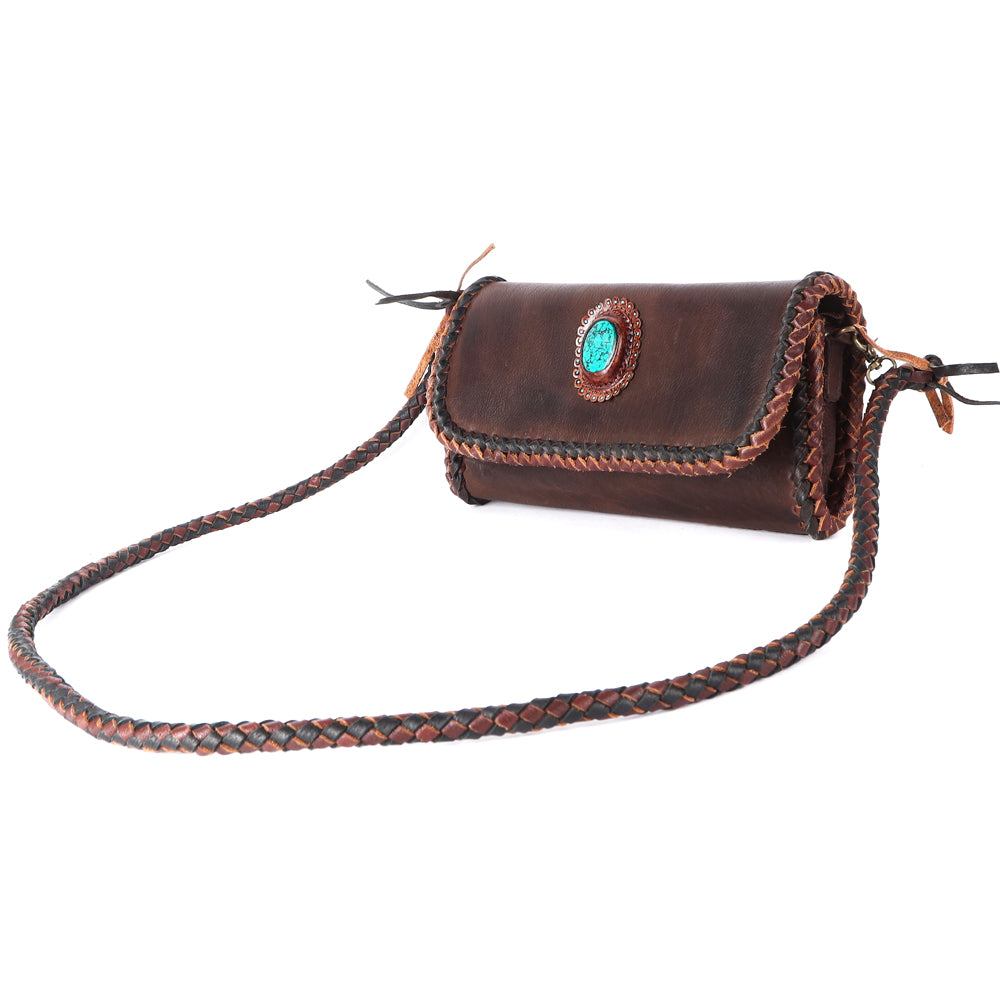 American Darling Coin Purse Full Grain Genuine Leather Western Women Bag | Handbag Wallet Purses for