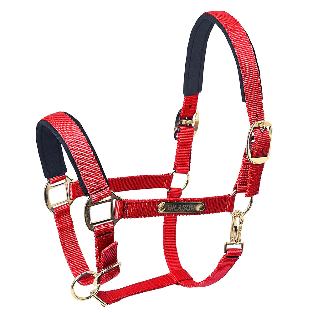 HILASON Western Safety Horse Halter Comfortable and Flexible | Nylon Halters Adjustable Cute