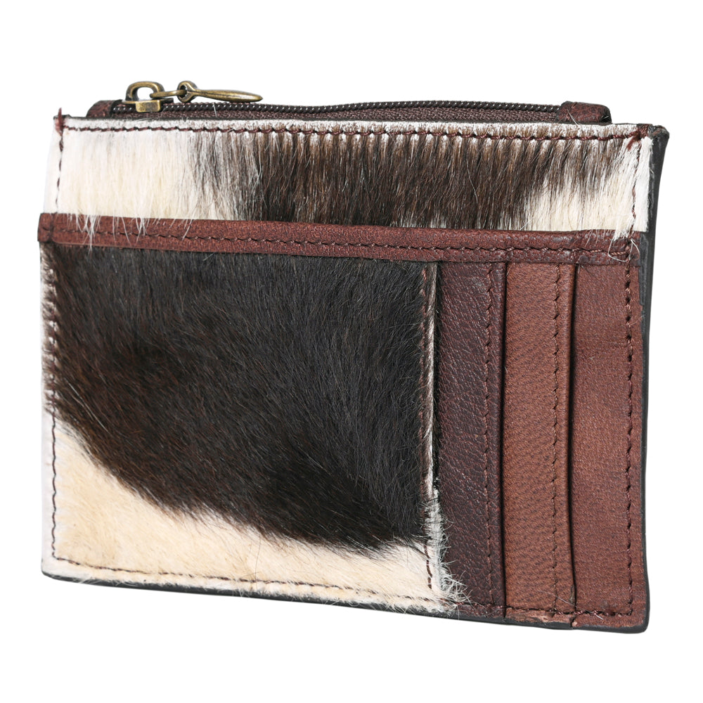 OHLAY SKBZ108C Coin Purse Hair-On Genuine Leather women bag western handbag