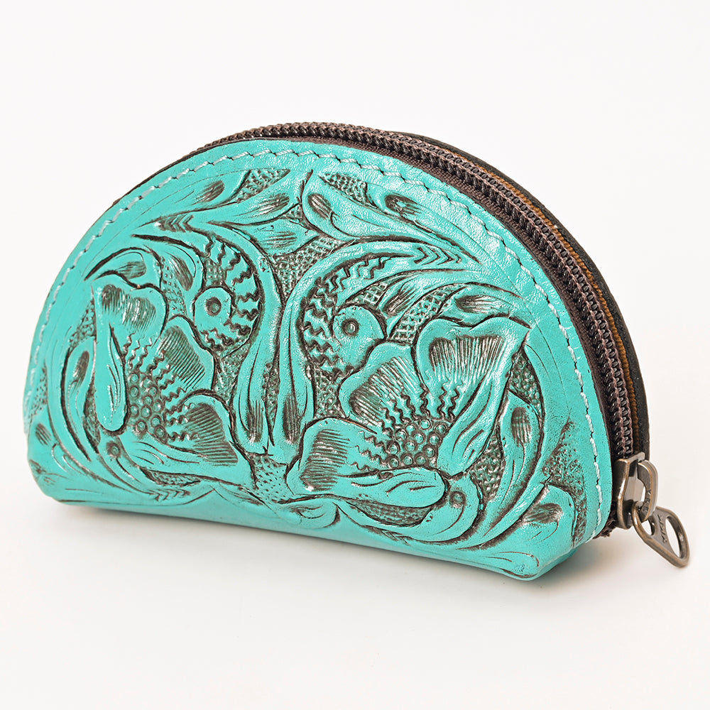 American Darling Sunglass Case Hand Tooled Genuine Leather Western Women Bag | Handbag Purse Wallet for