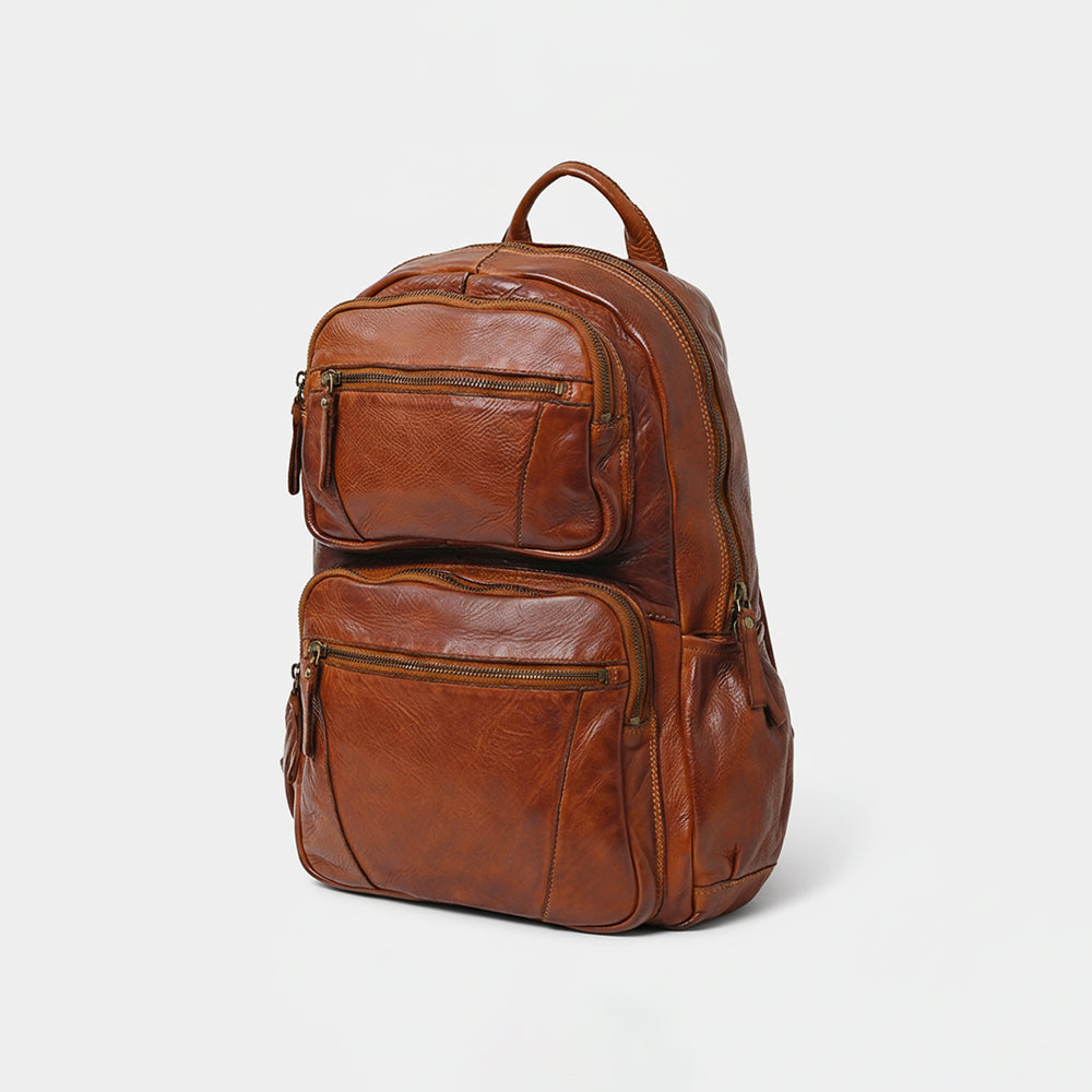 Spaghetti Western Swc414Cg Backpack Vintage Handmade Drum Dyed Genuine European Cowhide Leather Women Bag Western Handbag Purse