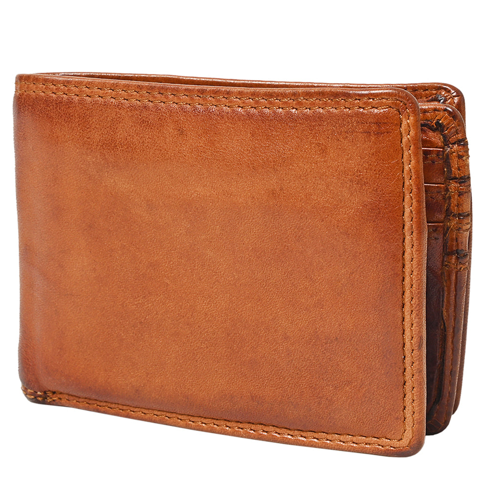 Spaghetti Western Swc463Cg Wallet Vintage Handmade Drum Dyed Genuine European Cowhide Leather Women Bag Western Handbag Purse