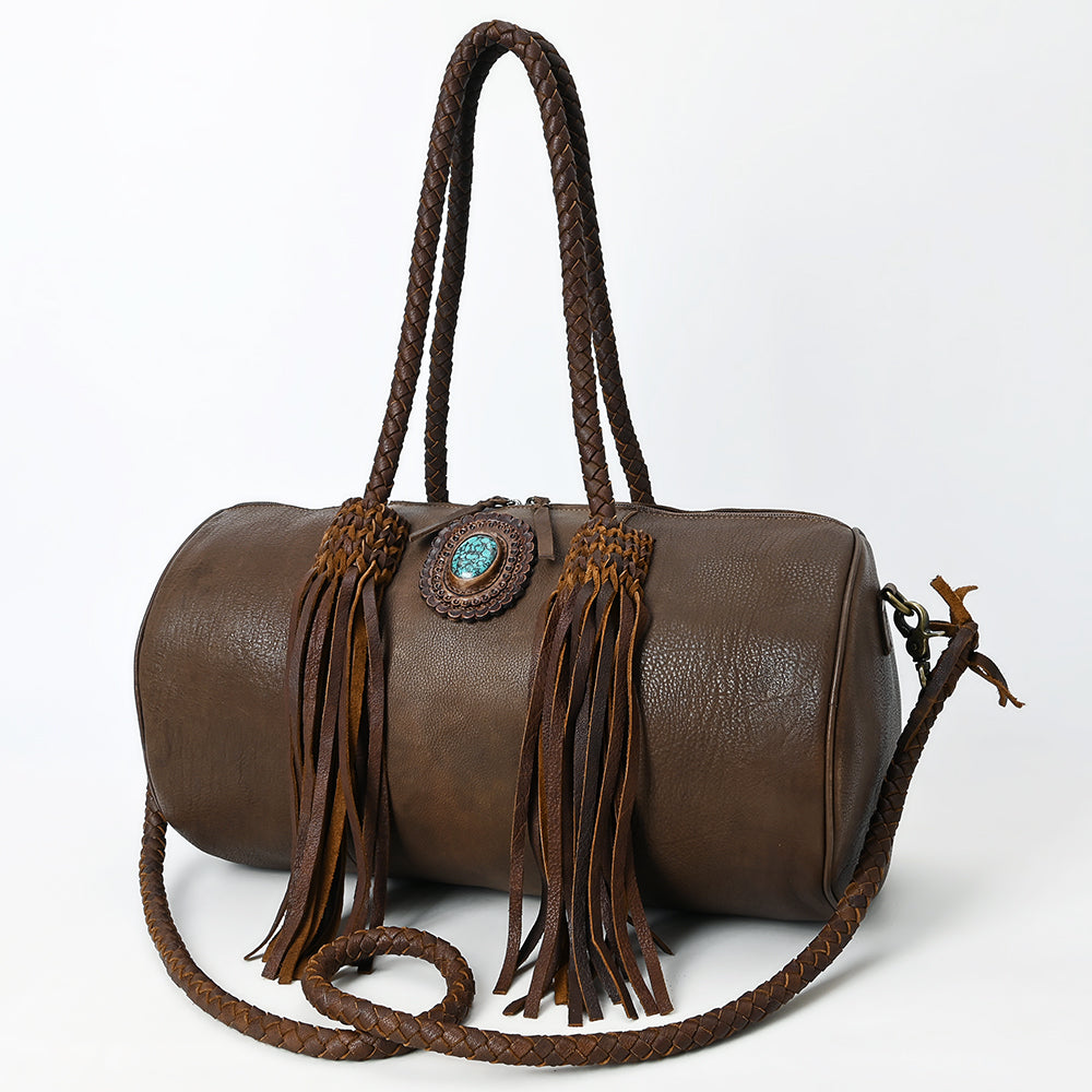 American Darling Duffel Genuine Leather Women Bag Western Handbag Purse| | Duffel Weekend