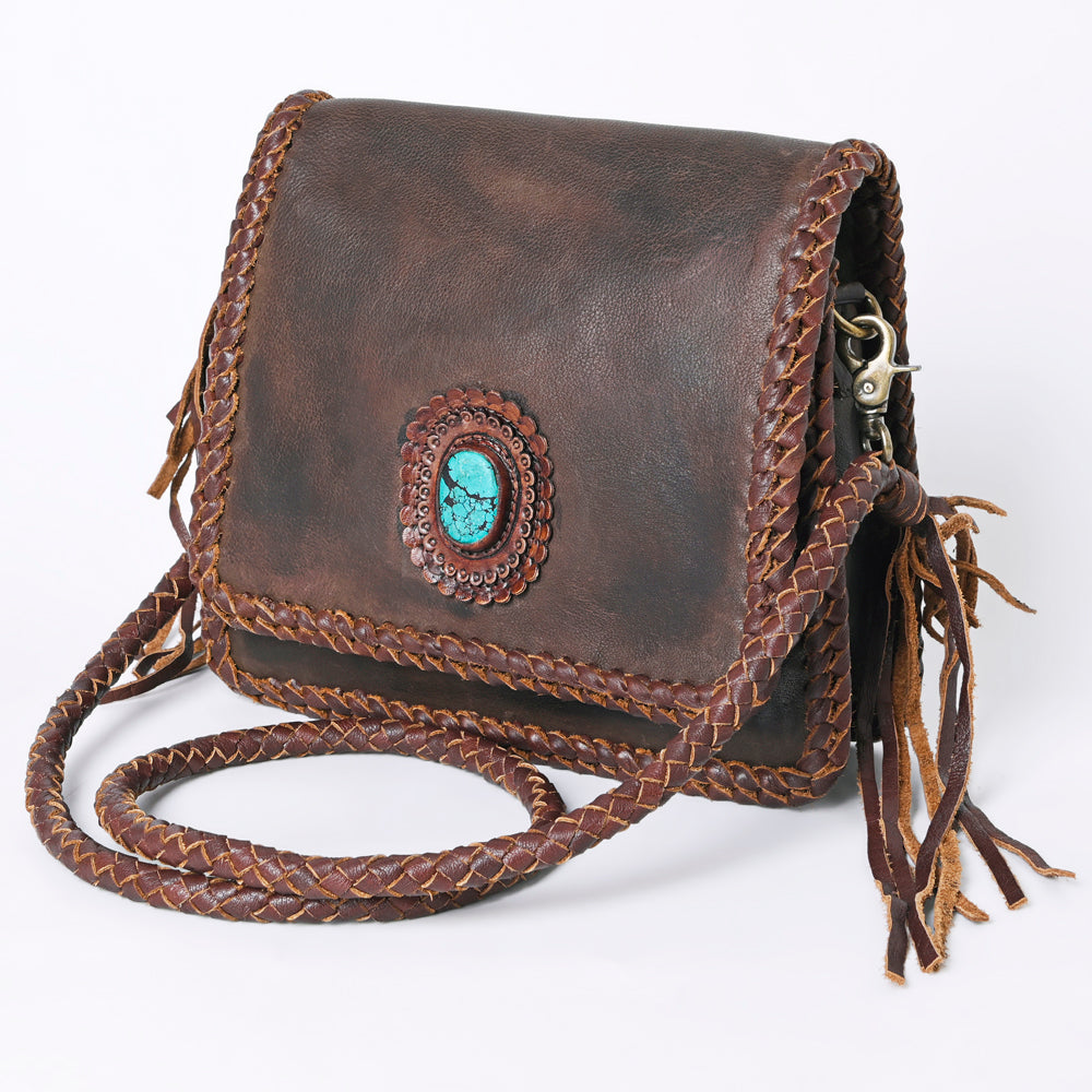 American Darling Cross Body Full Grain Genuine Leather Western Women Bag Handbag Purse | Crossbody for Cute
