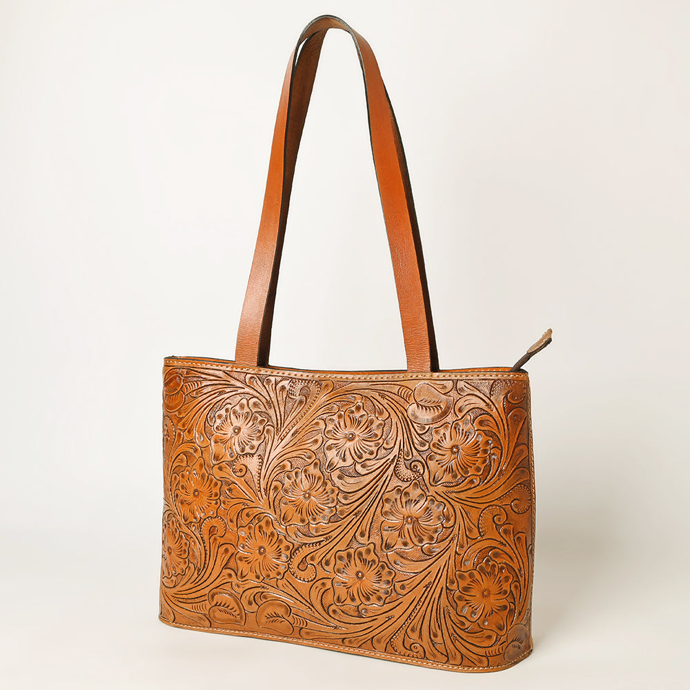 OHLAY KBG341 TOTE Hand Tooled Genuine Leather women bag western handbag purse