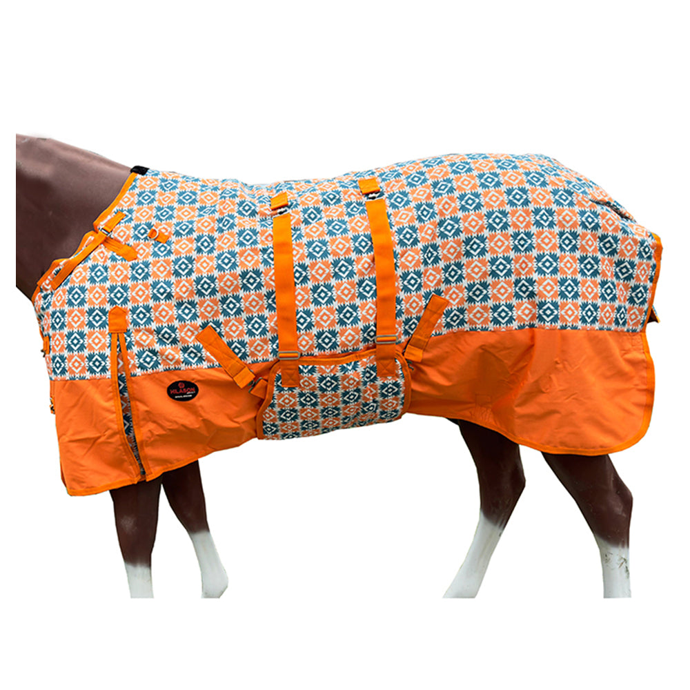 66"- 84" Hilason 1200D Winter Waterproof Turnout Horse Blanket Belly Wrap