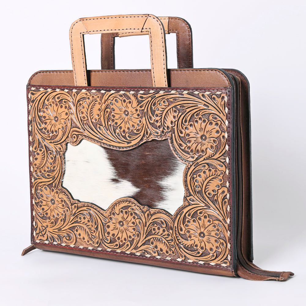 American Darling Portfolio Bag Hand Tooled Genuine Leather Western Women | Student for Sketches