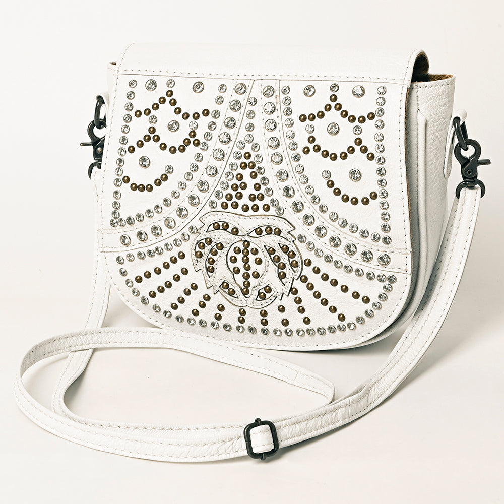 American Darling ADBG1237 Hand Tooled Genuine Leather Women Bag Western Handbag Purse