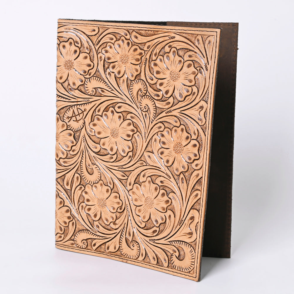 American Darling Portfolio Bag Hand Tooled Genuine Leather Western Women | Student for Sketches