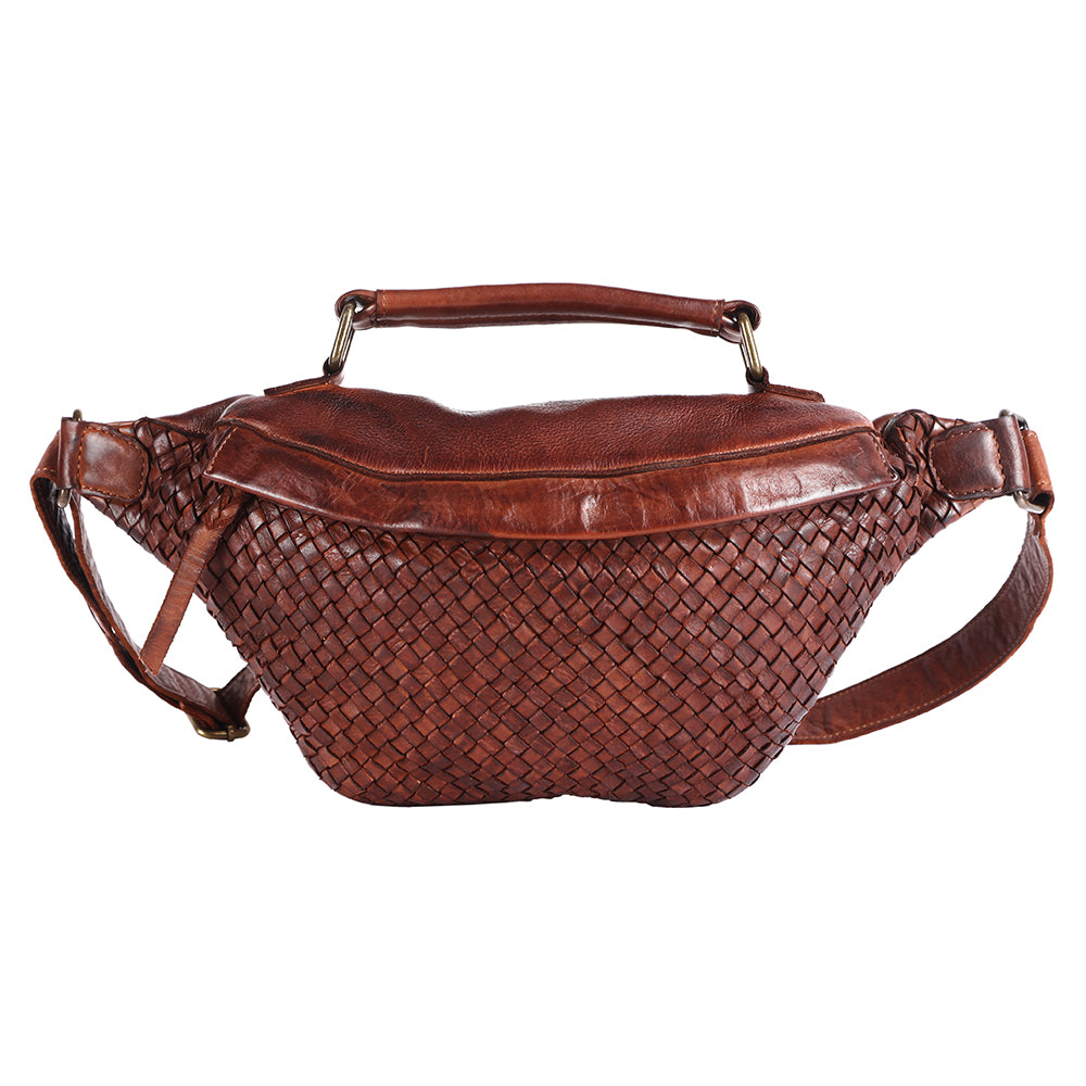Never Mind Nmbgm148E Fanny Pack Vintage Handmade Genuine Cowhide Leather Women Bag Western Handbag Purse