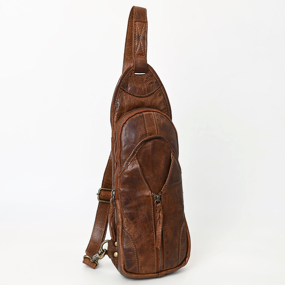 distressed leather sling backpack Genuine Western Bag For Women Crossbody Shoulder offering ample space for YGroup_A3LTSBPK G.Loomis Graphite Fishing Rods Options:Style 8