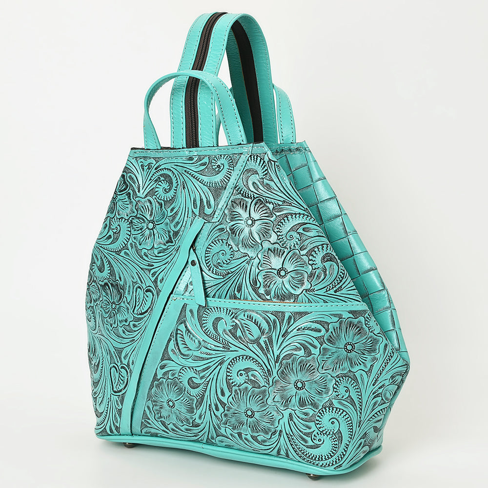 Ohlay Bags OHG102C Backpack Hand Tooled Genuine Leather Women Bag Western Handbag Purse