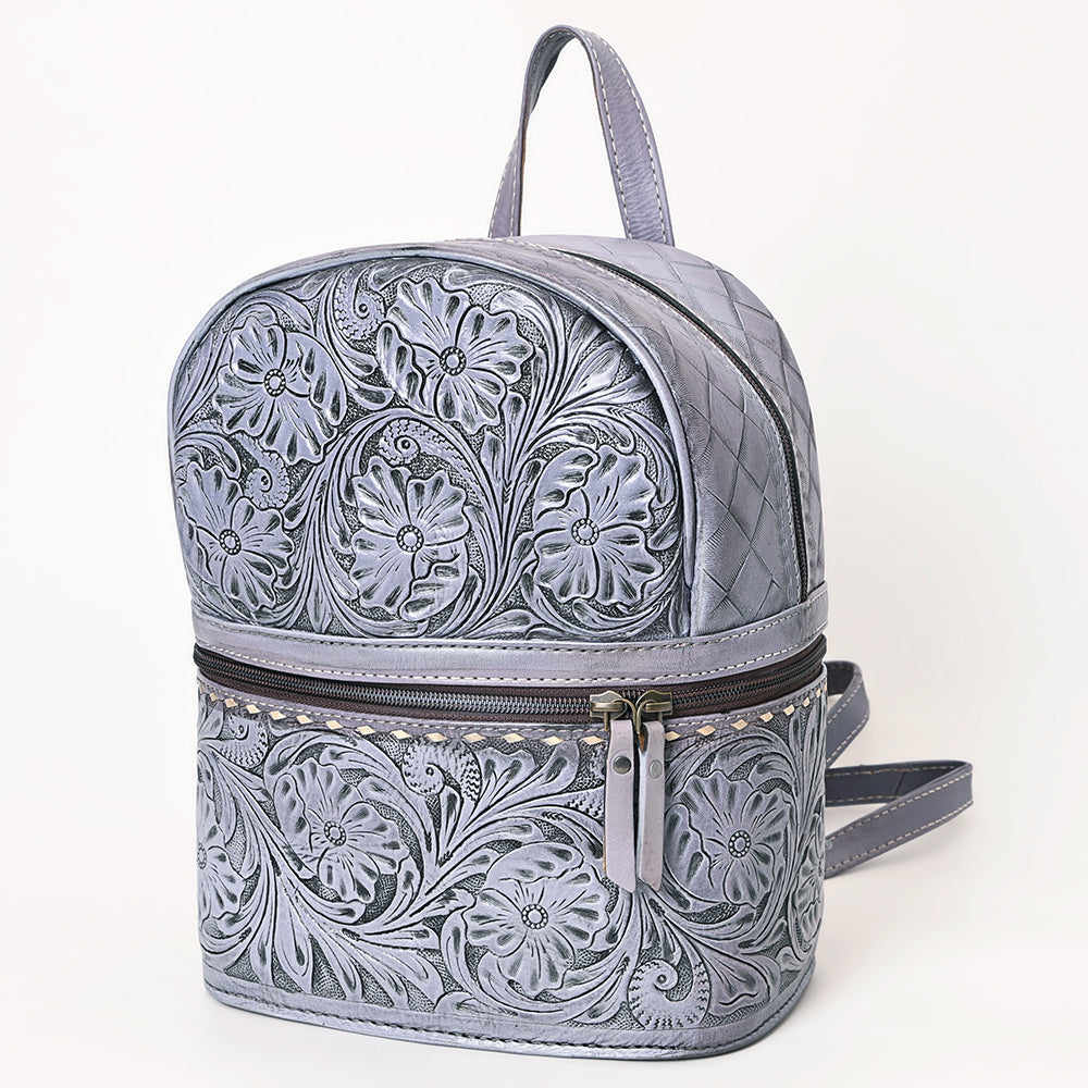 Ohlay Bags OHG103B Backpack Hand Tooled Genuine Leather Women Bag Western Handbag Purse