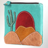American Darling Coin Purse Western Genuine Leather Handcrafted Small Wallet Pouch with Hand Tooled Detailing