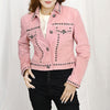 American Darling Genuine Vintage leather Women Blazer dress Shirt jacket ladies Girl| | for