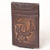 AMERICAN TANNER Genuine Leather Card Holder Wallet For Men & Women H4.1 X W3