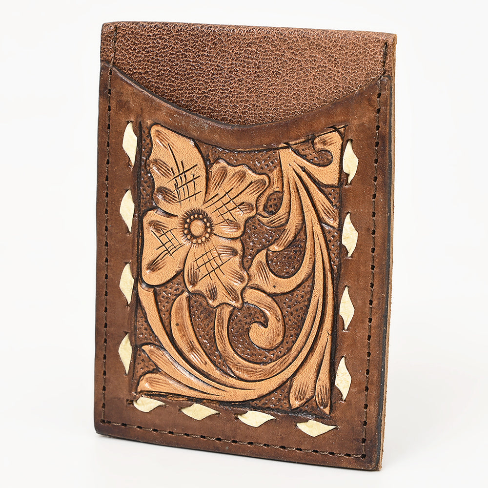 American Darling Cell Phone Holder Hand Tooled Genuine Leather Western Women Bag Purse | Case