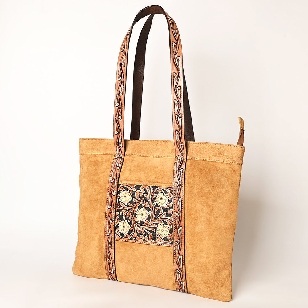 American Darling Tote Hand Tooled Genuine Leather Women Bag Western Handbag Purse