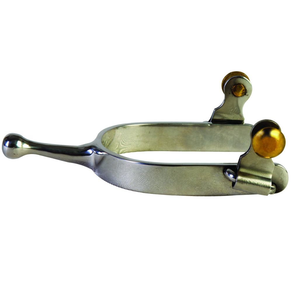 Hilason Western Horse Riding Ladies Cutting Stainless Steel Spur