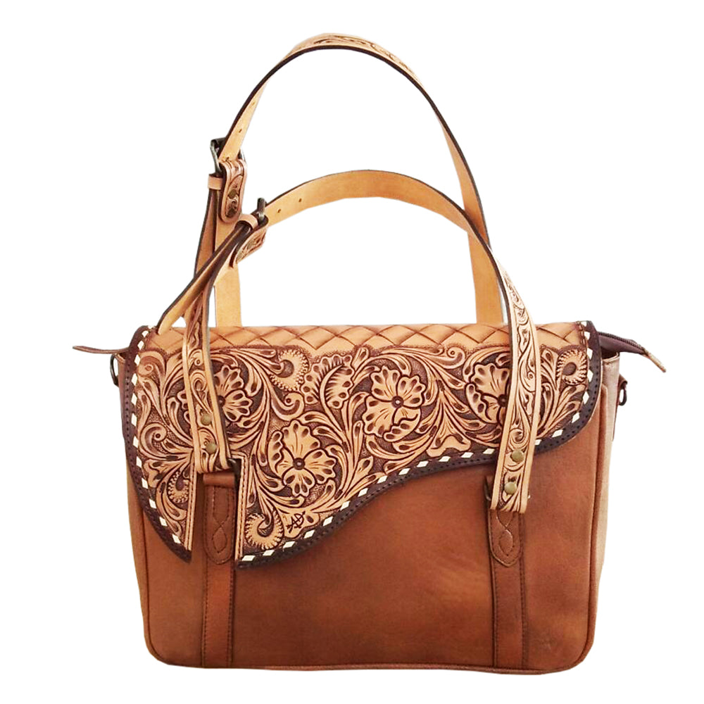 GIBGX1381 American Darling Tote Genuine Western Leather Women Bag