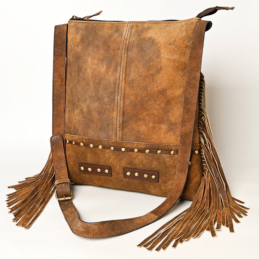 American Darling Large Crossbody Full Grain Genuine Leather Women Bag Western Handbag Purse