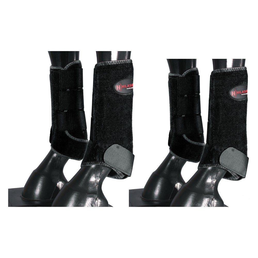 HILASON L M S Horse Front Rear Hind Leg Sport Boots 2 Pack | 4 Jumping