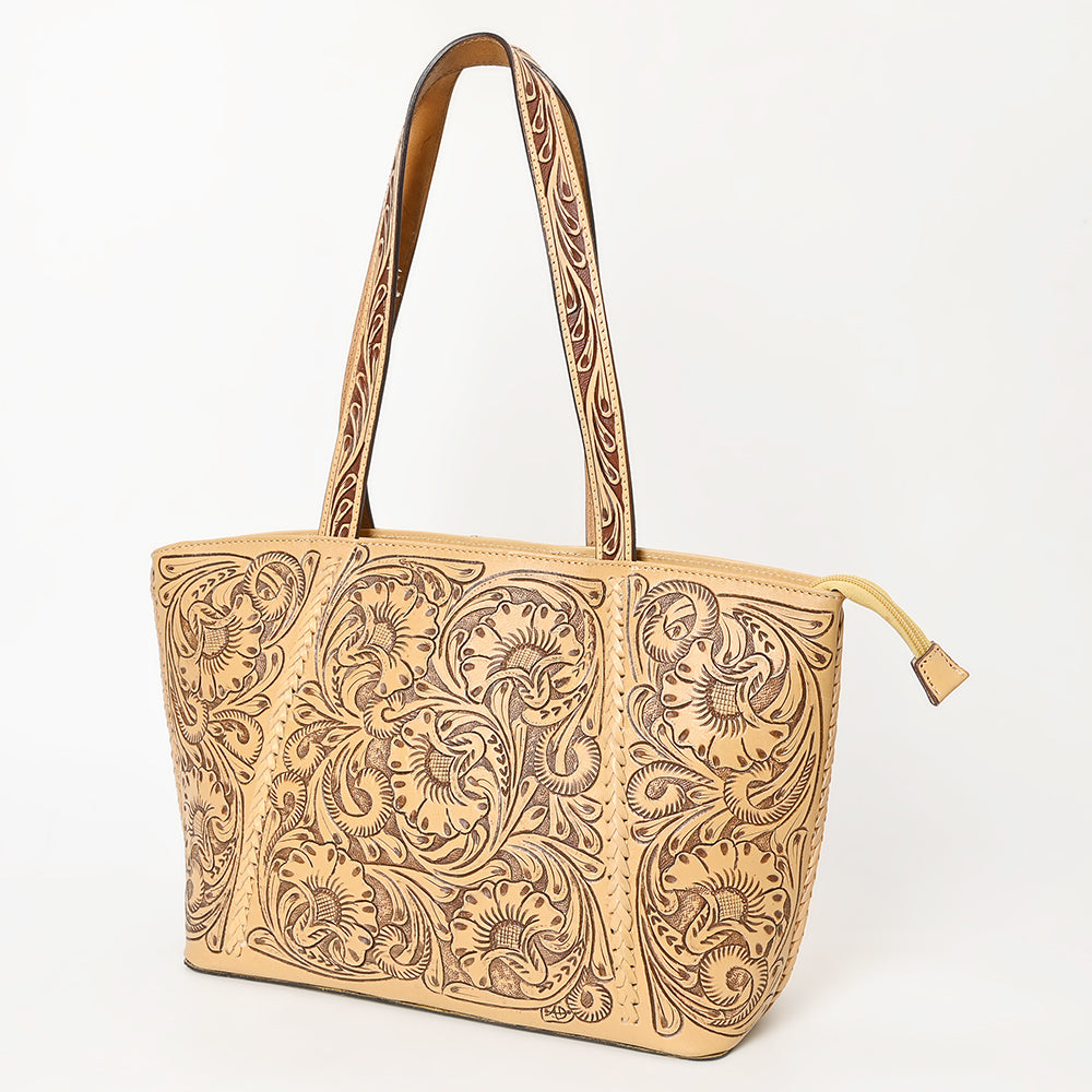 American Darling Tote Hand Tooled Genuine Leather Western Women Bag Handbag Purse | Travel Bags