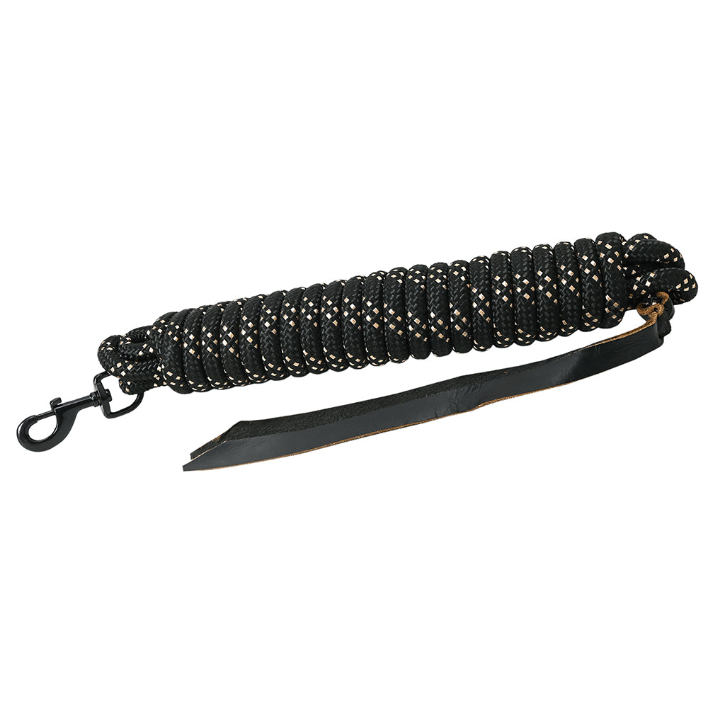 HILASON Western Horse Adjustable Nylon Rope with Latigo Ends 25ft. | Lead Ropes for Horses Halter