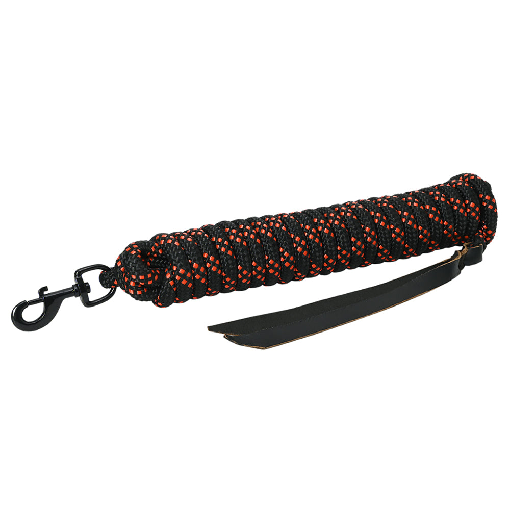 HILASON Western Horse Adjustable Nylon Rope with Latigo Ends 25ft. | Lead Ropes for Horses Halter