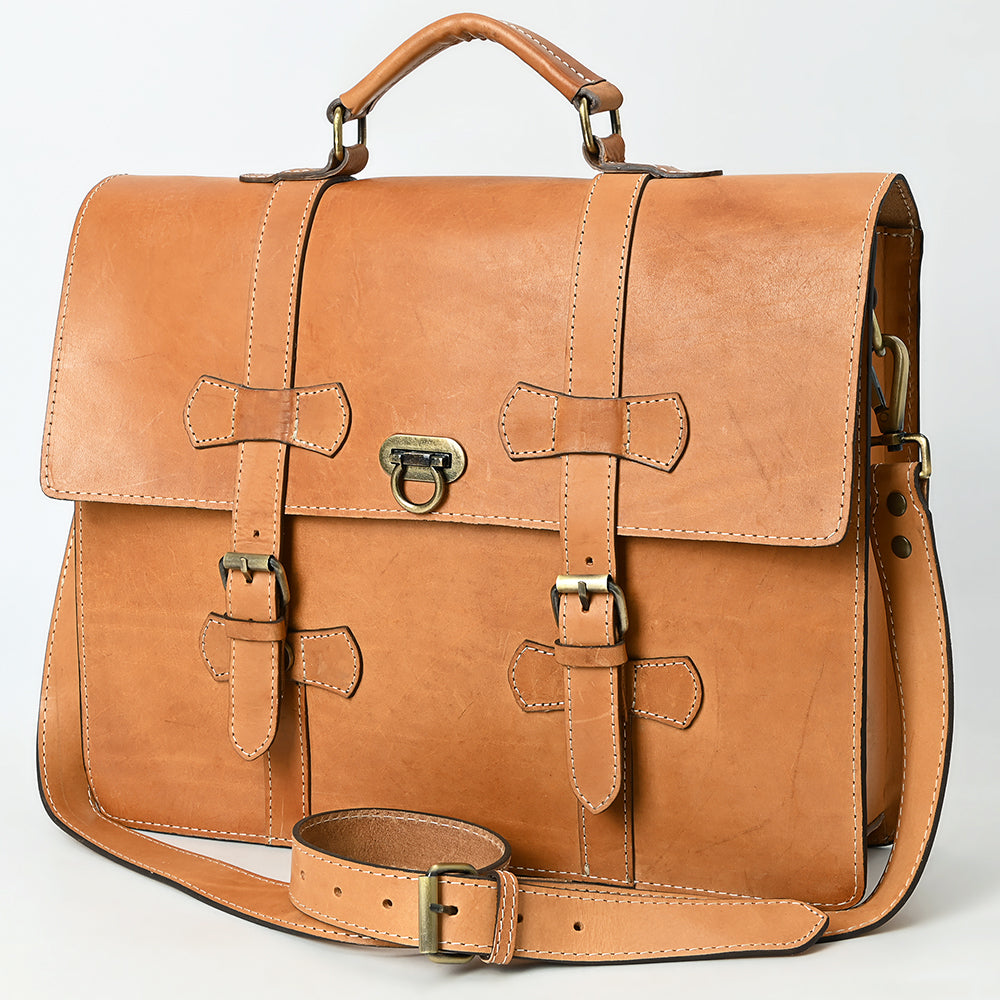 American Darling Western Genuine Leather Briefcase Bag Handmade Durable Work Laptop Messenger Office Travel Professional Bag