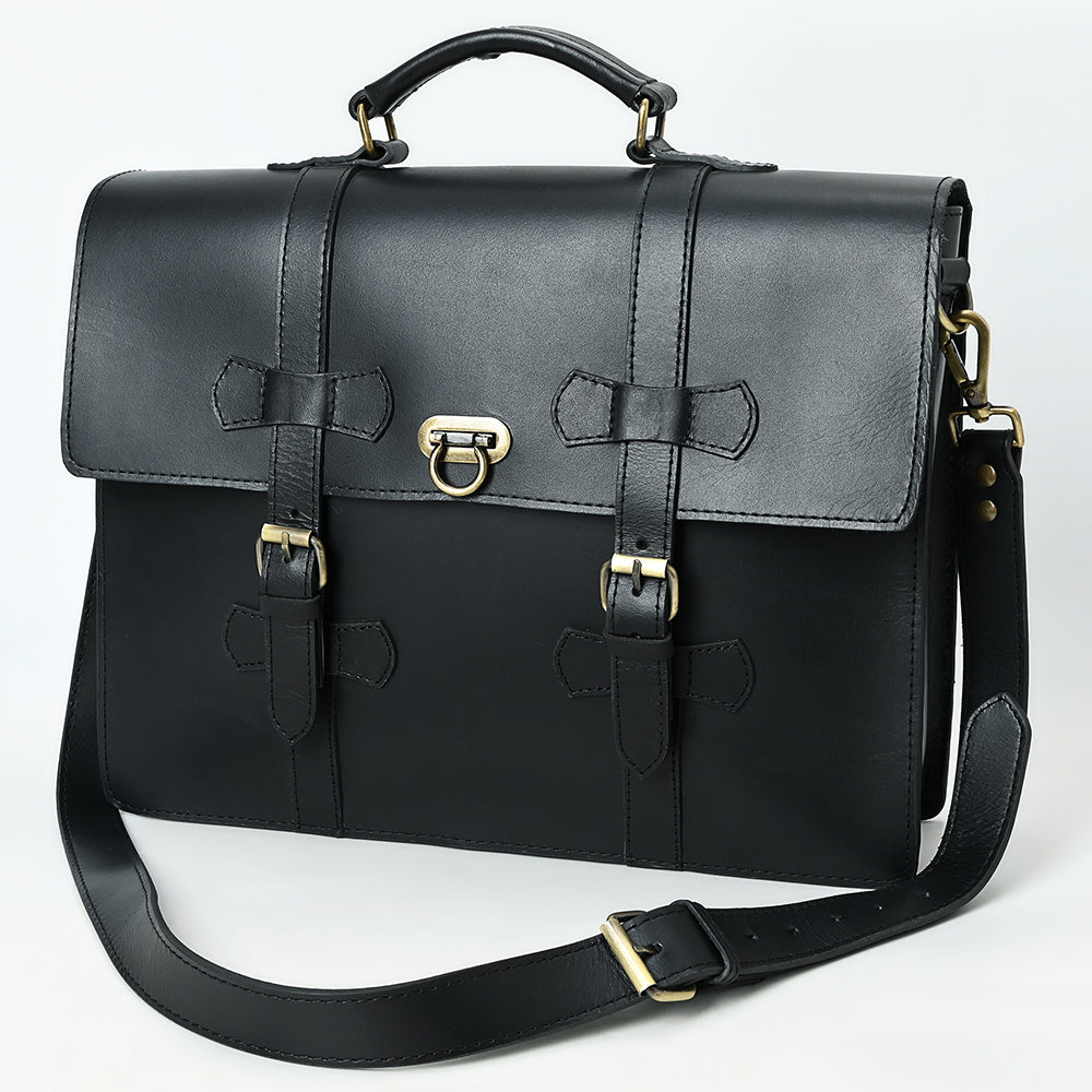 American Darling Western Genuine Leather Briefcase Bag Handmade Durable Work Laptop Messenger Office Travel Professional Bag