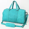 American Darling Duffel Western Genuine Leather Handcrafted Weekender Travel Bag with Detachable Shoulder Strap